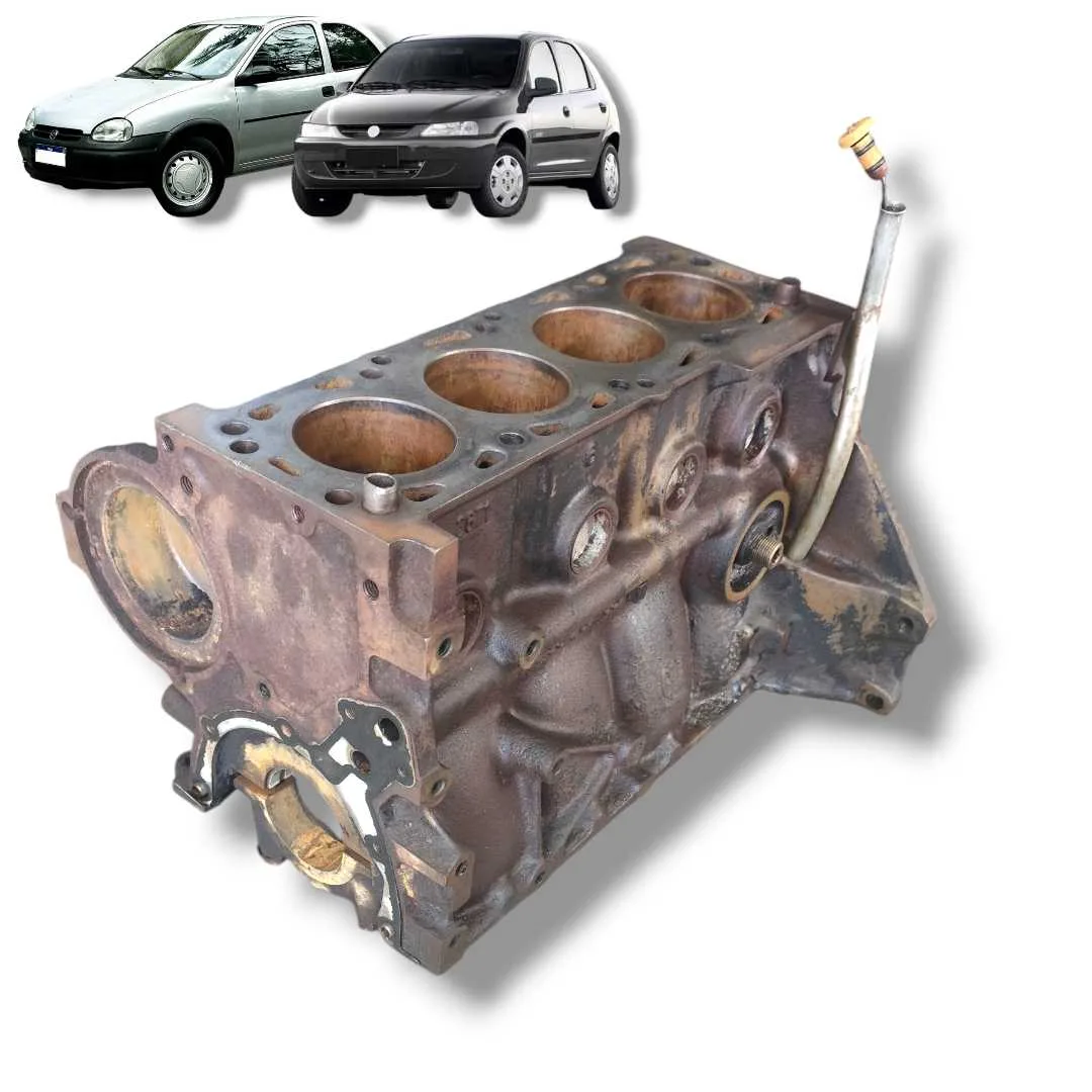 Bloco Motor Corsa Celta 1.0 8v Mpfi Gasolin 1997 a 2003 60cv