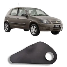 Acabamento banco dianteiro esquerdo GM Celta 2006 2012 origi